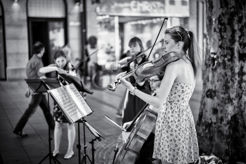 Streichquartett Leica M mit 50mm Summilux asph. bei f/1.4 1/750sec ISO 200