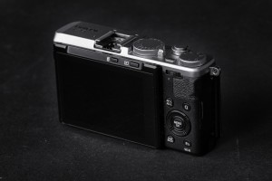 Fujifilm X70 Rückseite