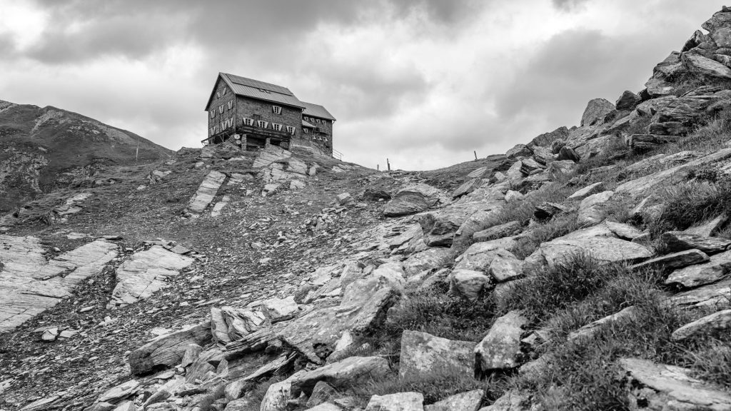 Die Reichenberger Hütte, 2600m über NN