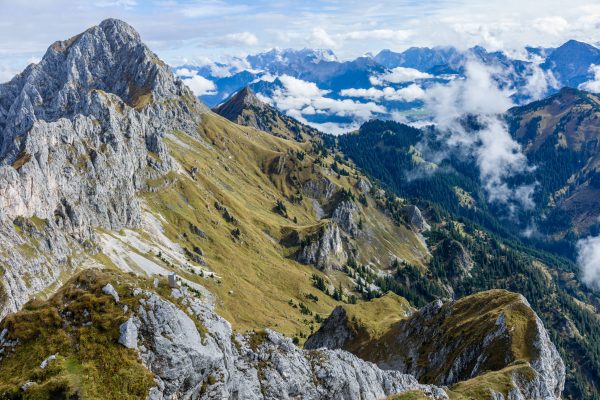 Blick vom Rot-Flüh