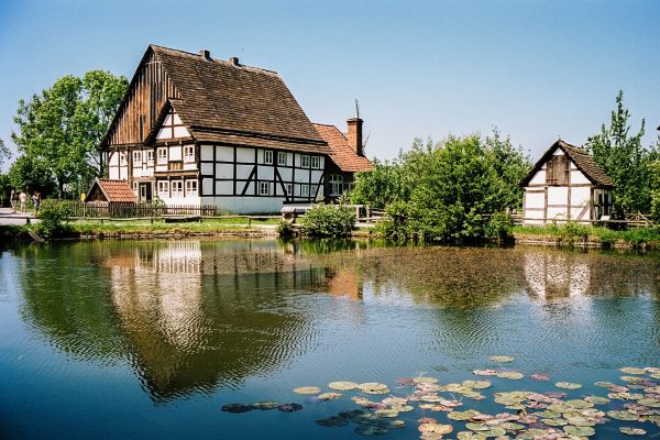 Dorfteich, Leica M2 mit 35mm Summilux, Kodak Portra