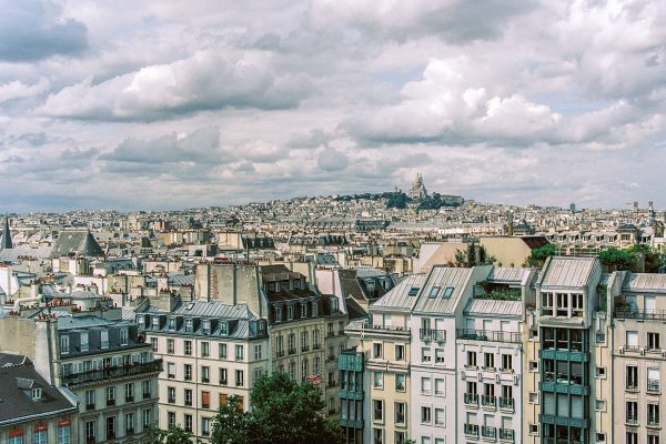 Ausblick vom Centre Pompidou, Leica M4 mit 35mm Summilux bei f/5.6  1/1000sec Kodak Portra 160