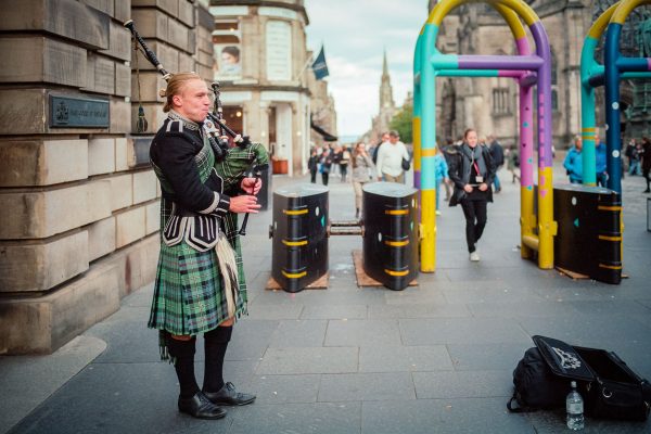 An der Royal Mile, Leica M6 mit 35mm Summilux, Kodak Portra 160