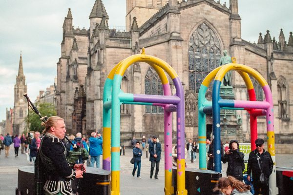 An der Royal Mile, Leica M6 mit 35mm Summilux, Kodak Portra 160