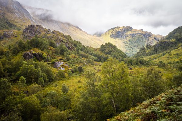 Glen Nevis hinauf. Leica M10 mit 28mm Summicron