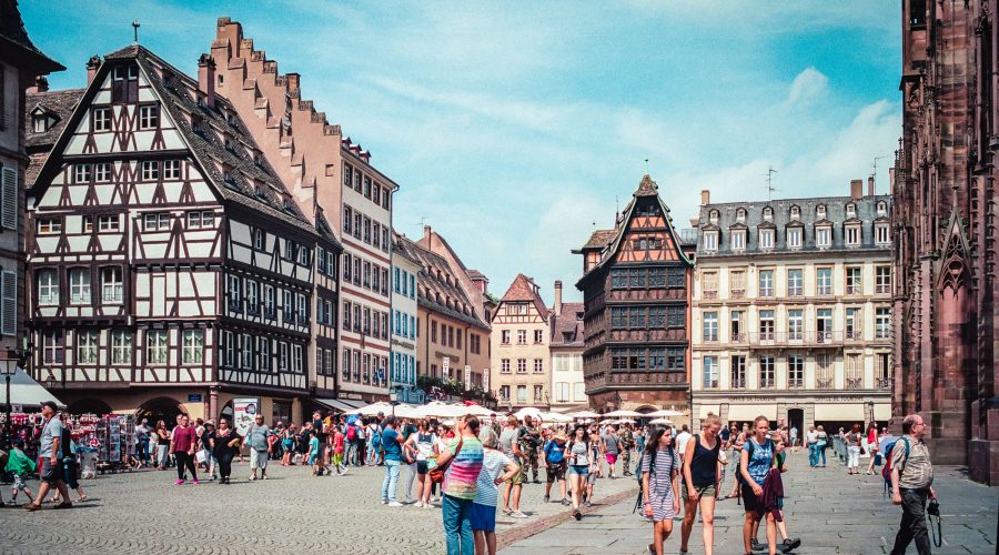 Vor dem Münster, Kodak Portra