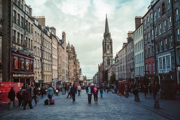 Royal mile, Leica M6 mitKodak Portra