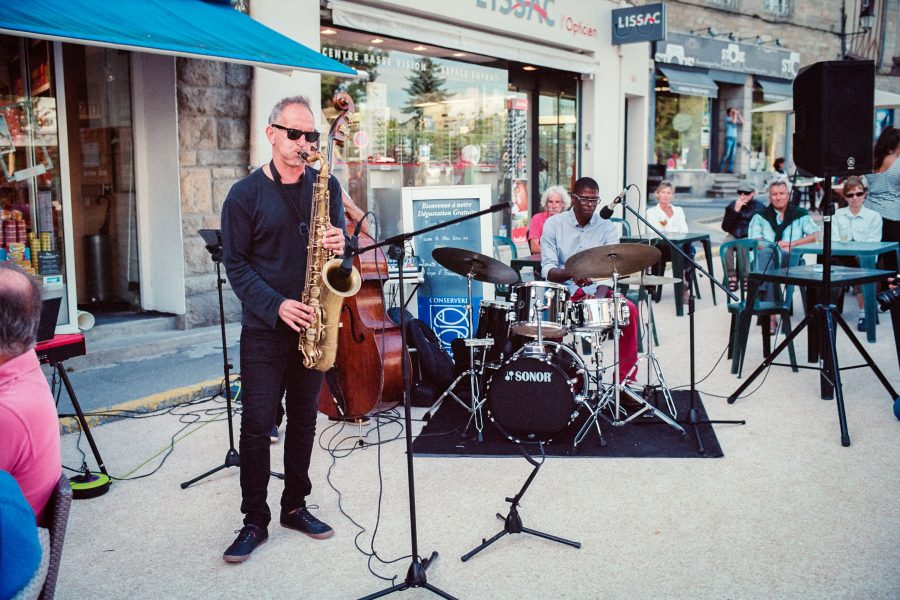 Jazz-Festival in Vannes, Kodak Portra