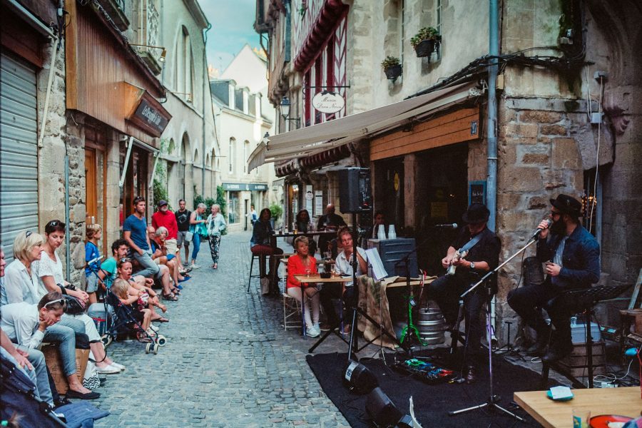 Jazz Festival in Vannes, Kodak Portra