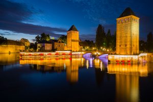 Strassbourg: Les Ponts Couverts. M10 mit 21mm Super-Elmar bei f/3.4  4sec  ISO 100