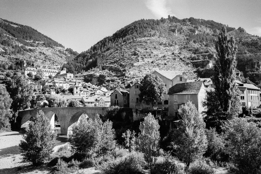 Saint Enimie, Leica M6 TTL, 35mm Summicron, Kodak TMax, Orange-Filter