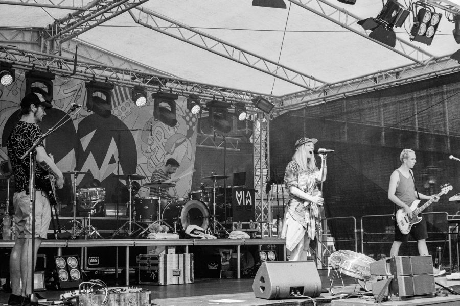 Soundcheck, Leica IIIf mit 5cm Summicron I, Orange-Filter