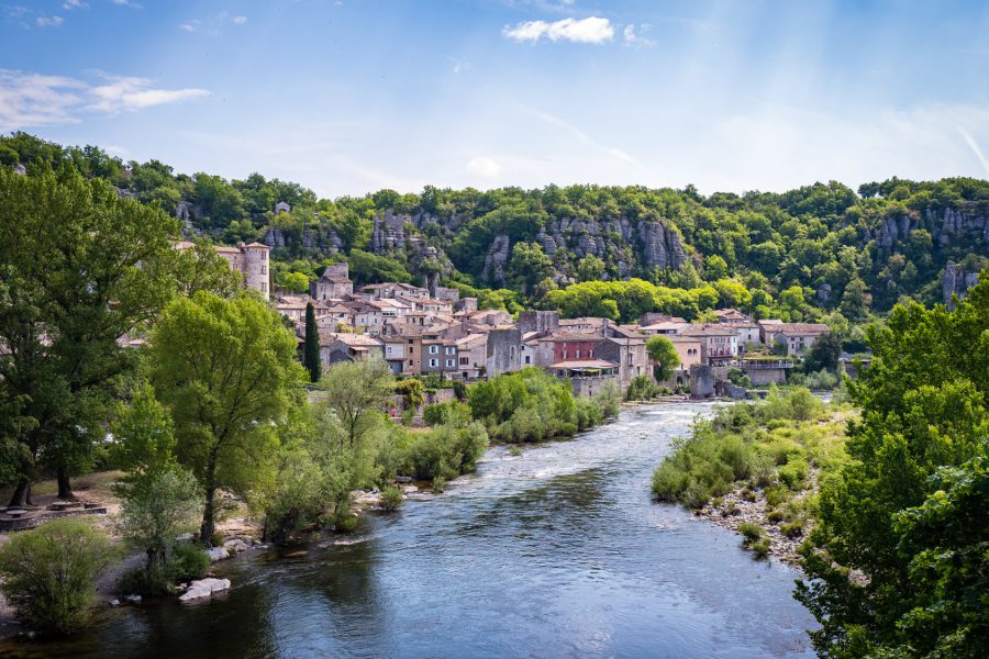 Vogüé an der Ardèche