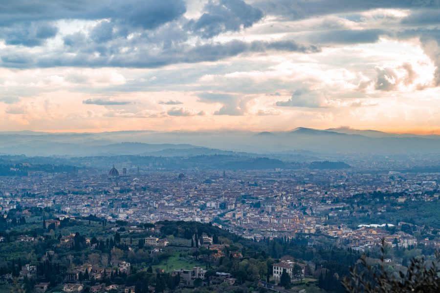 Florenz im Abendlicht