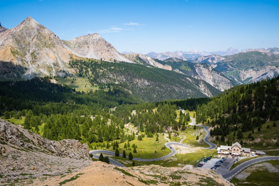 Am Col d’Izoard: Die andere Seite Richtung Briancon