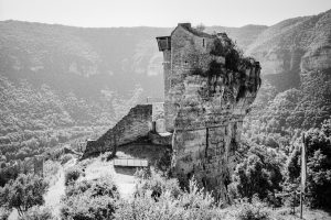 Chateau de Peirelade, Tarn. Leica M4