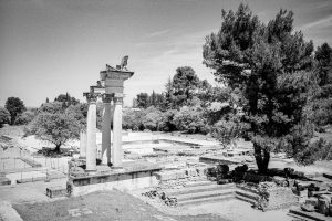 Glanum (Alpilles). Leica M4