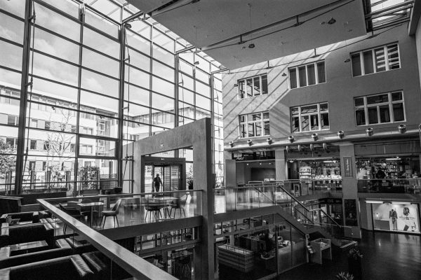 Im Elsbach-Haus in Herford. Leica M4 mit 21mm Super-Elmar