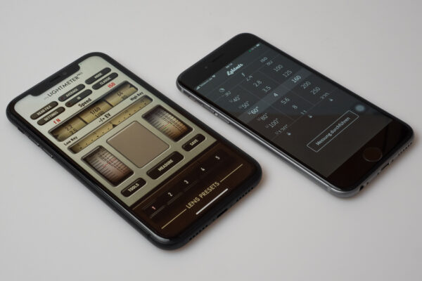 Belichtungsmesser-Apps auf dem iPhone
