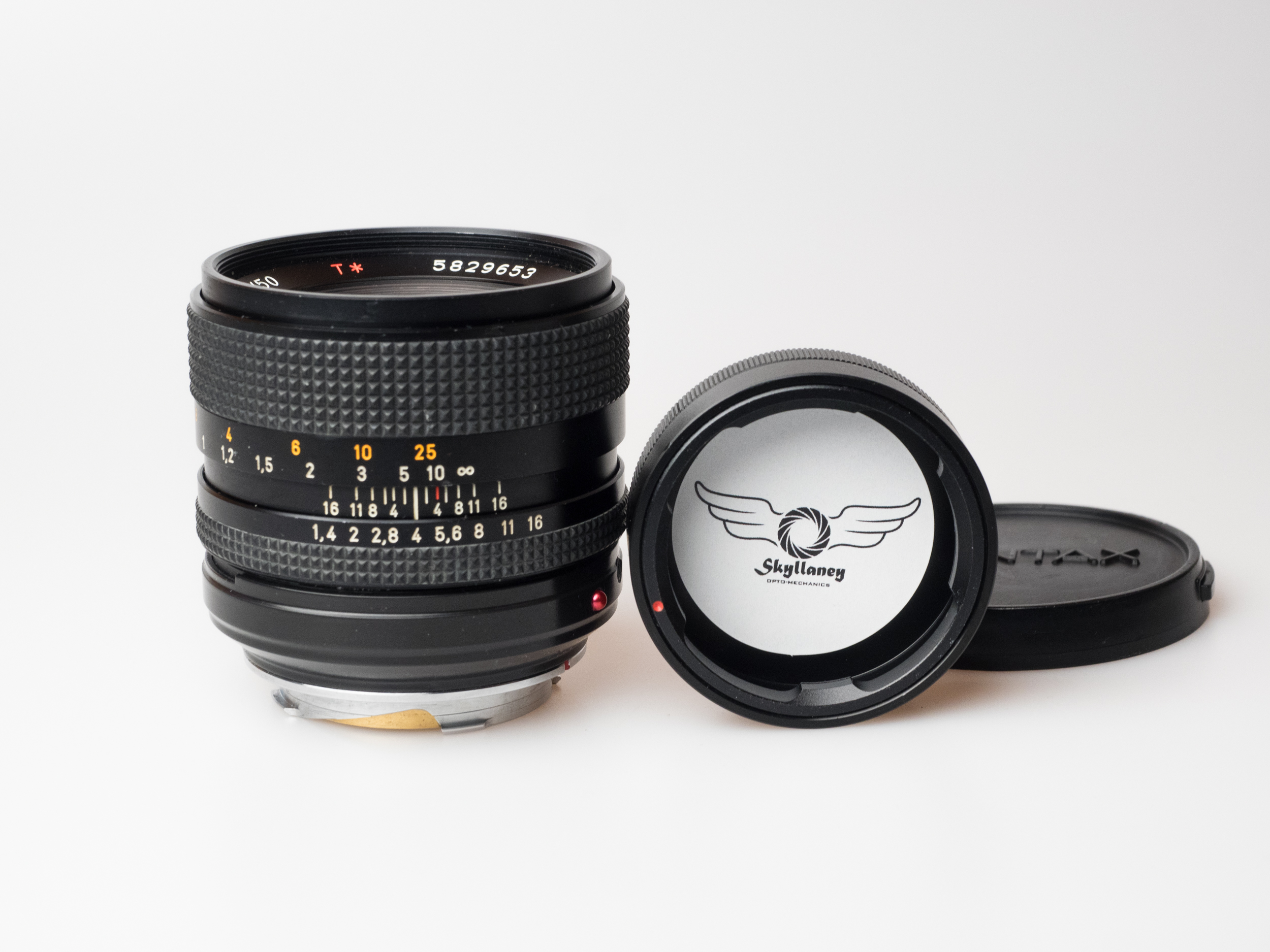 Produktabbildung Carl Zeiss Contax Planar 1,4/50, Umbau auf Leica M von Skyllaney