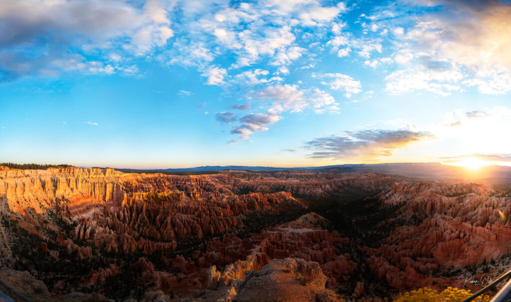 Sunrise pano