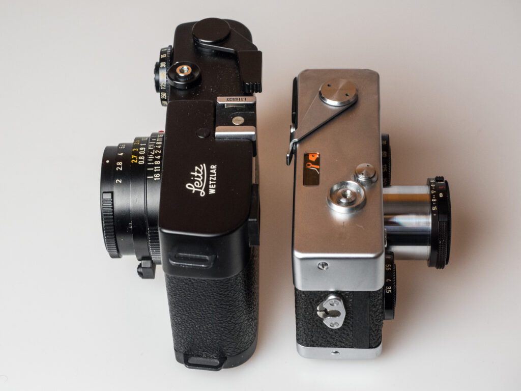 Rollei 35 und Leica CL