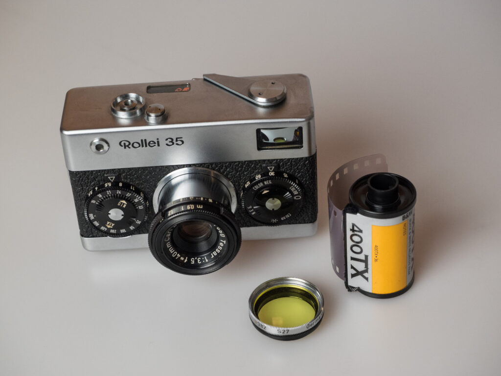 Rollei 35, Gelbfilter, Kodak Tri-X