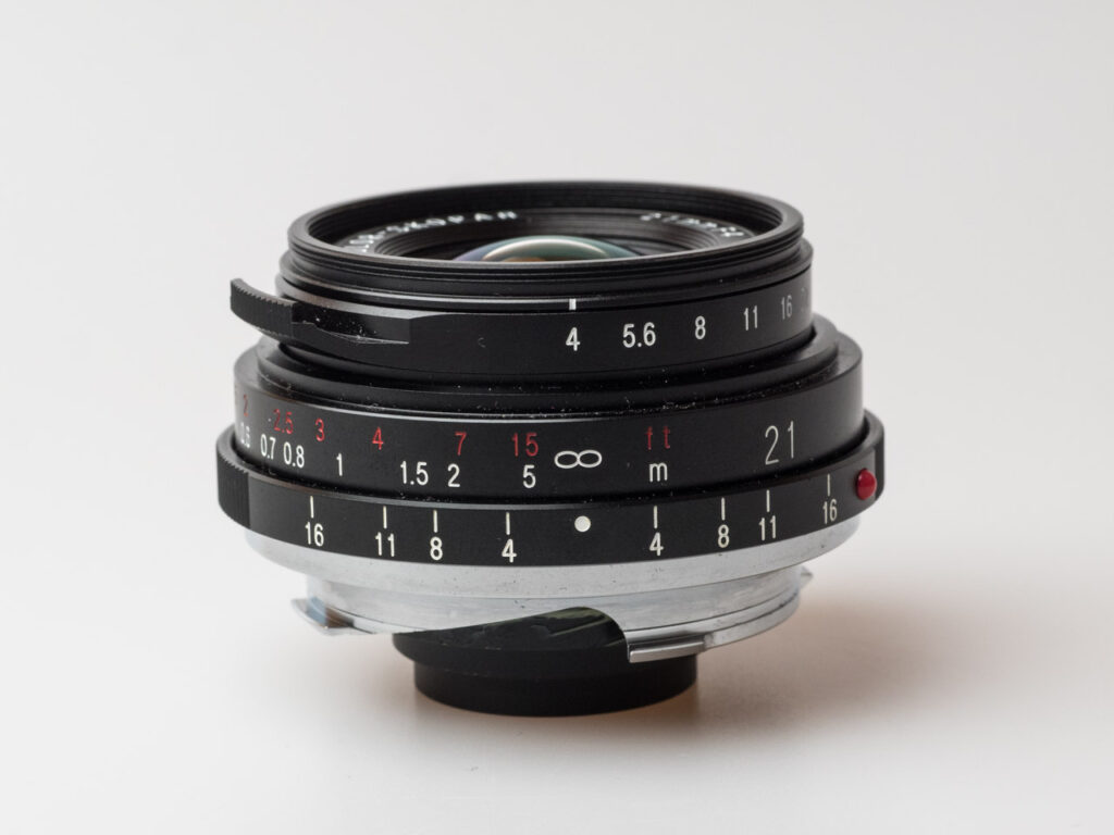Produktfoto für M-Files-Navigator zeigt Voigtländer Color-Skopar 21mm F4