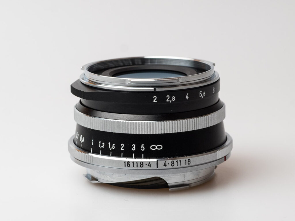 Produktfoto für M-Files-Navigator zeigt Voigtländer Ultron 35mm F2