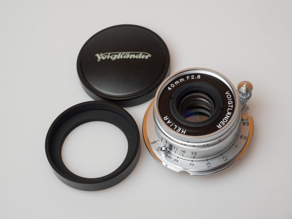 Produktaufnahme Voigtländer Heliar 2,8/40