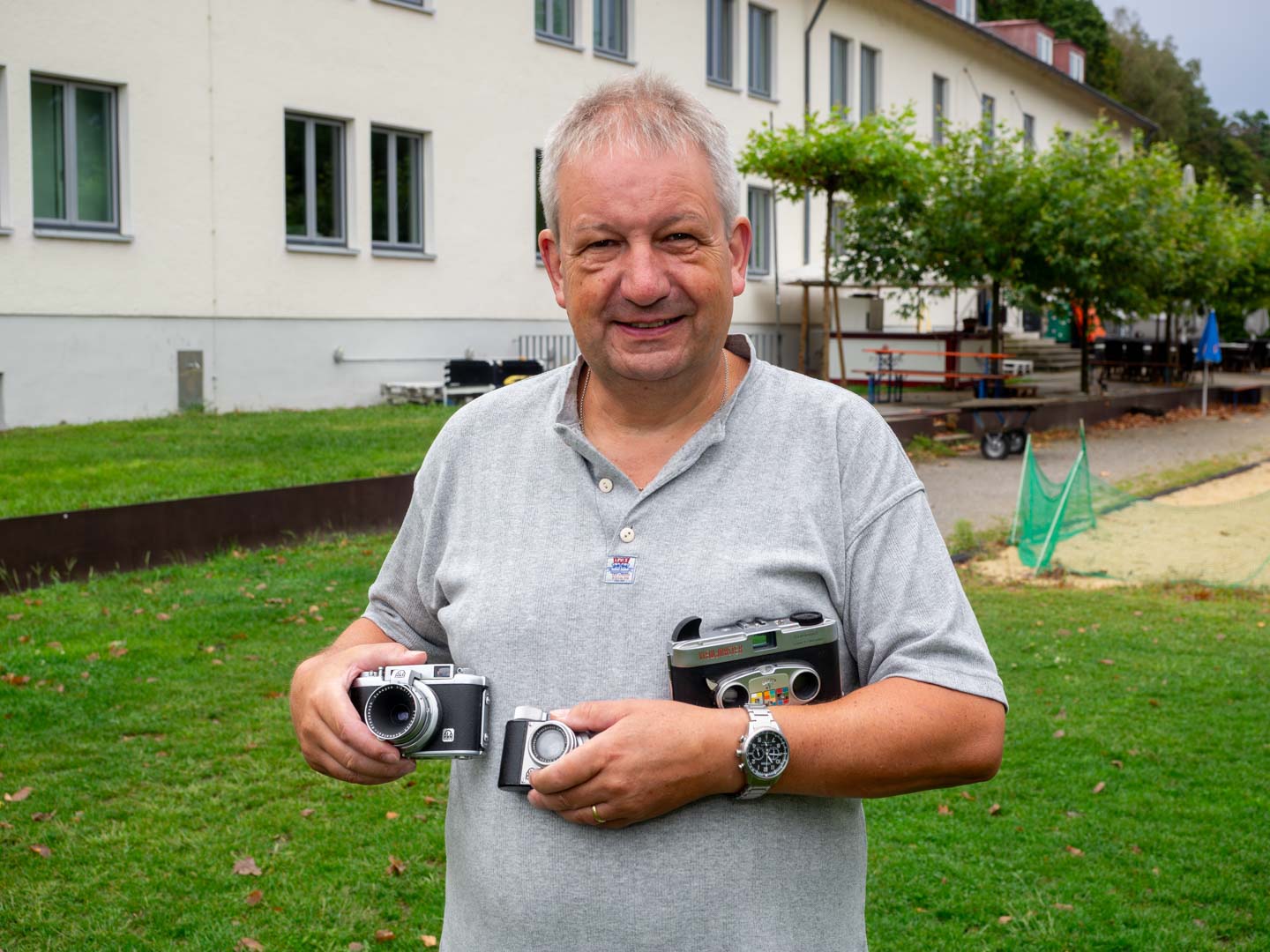 Bild aus der Geschichte der Kamerafirma AkA Friedrichshafen bzw. akw Friedrichshafen