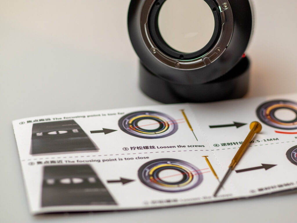 Produktbild zeigt eines der vielen Objektive für Leica M aus China, hier von 7Artisans.
