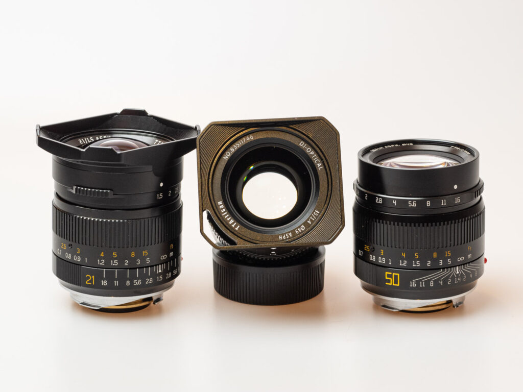 Produktbild zeigt eines der vielen Objektive für Leica M aus China, hier von TTArtisan.