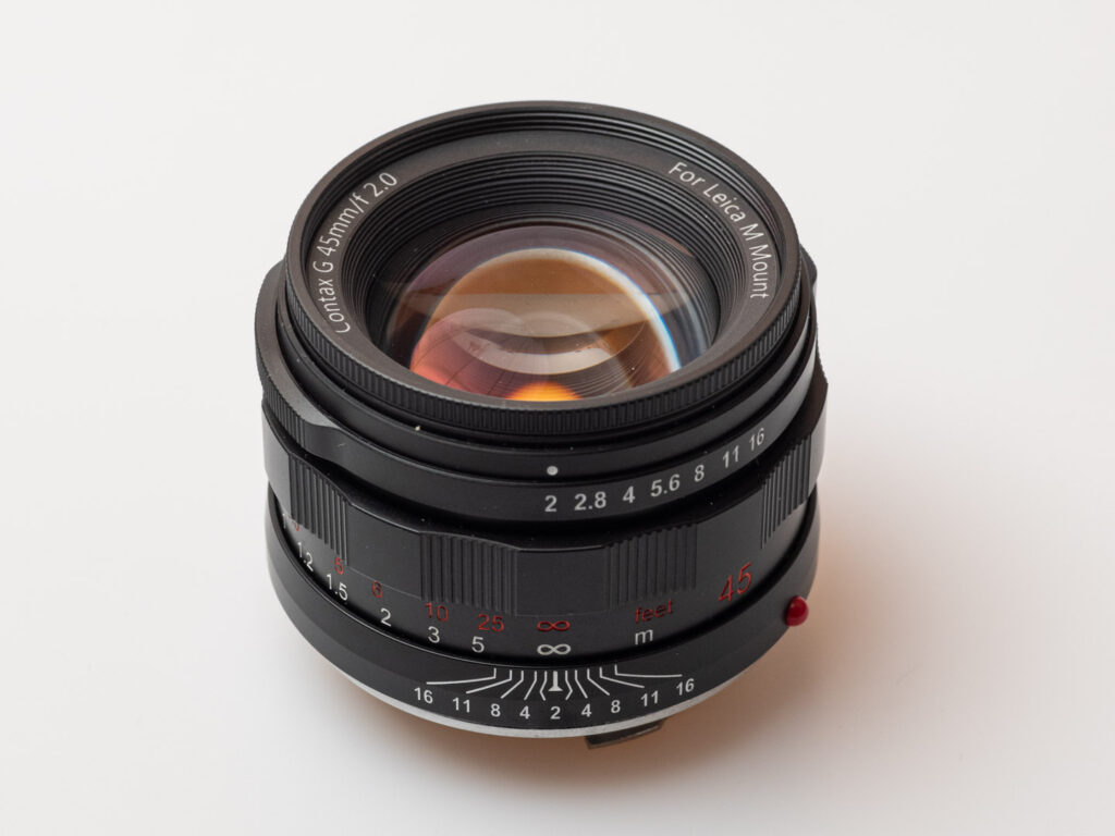 Produktbild zeigt eines der vielen Objektive für Leica M aus China, hier von Funleader,