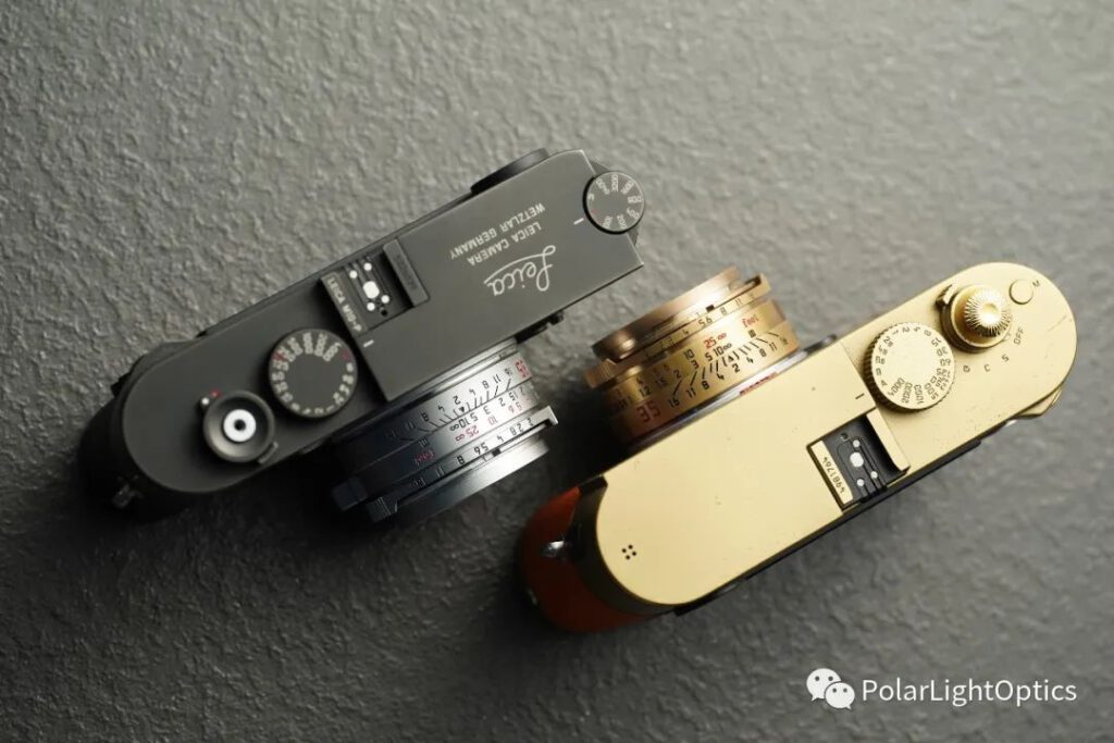 Produktbild zeigt eines der vielen Objektive für Leica M aus China, hier von Polar.