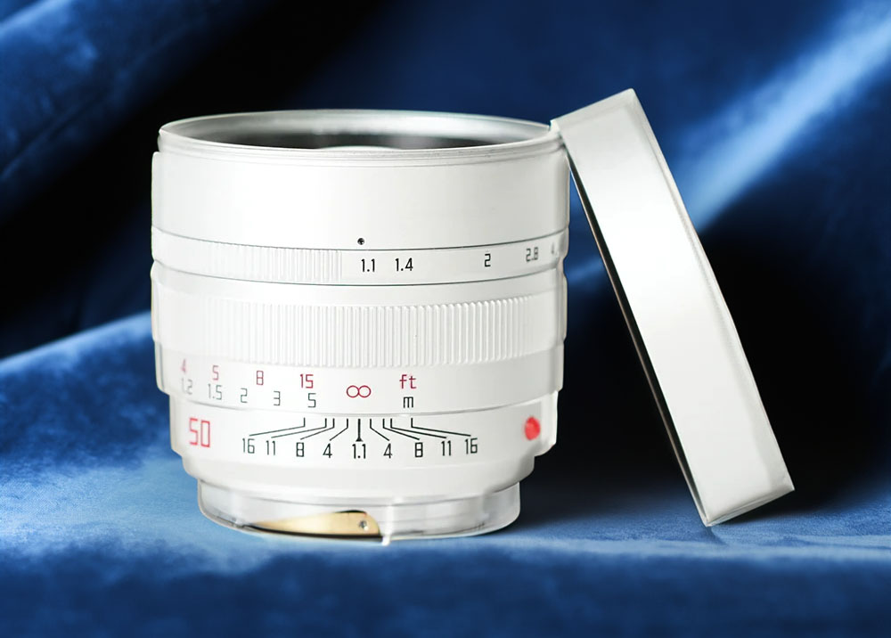 Produktbild zeigt eines der vielen Objektive für Leica M aus China, hier Mr. Ding.