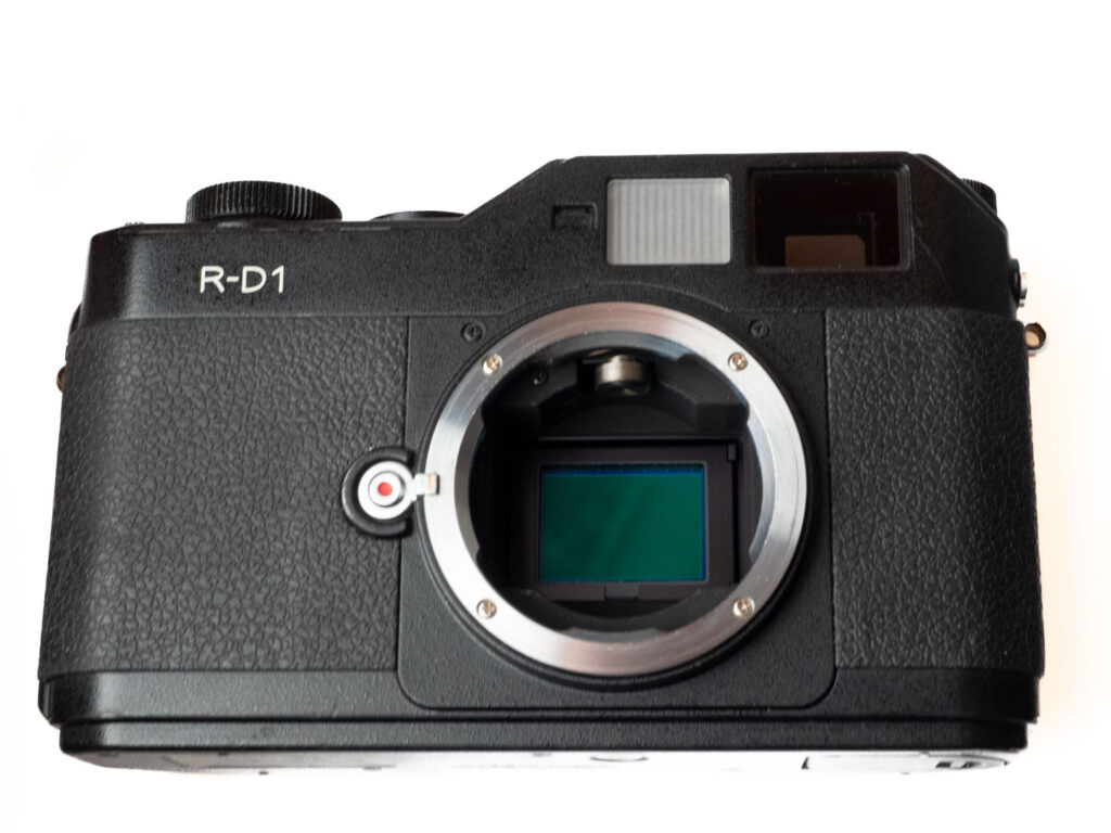 Produktbild der digitalen Messsucherkamera Epson R-D1